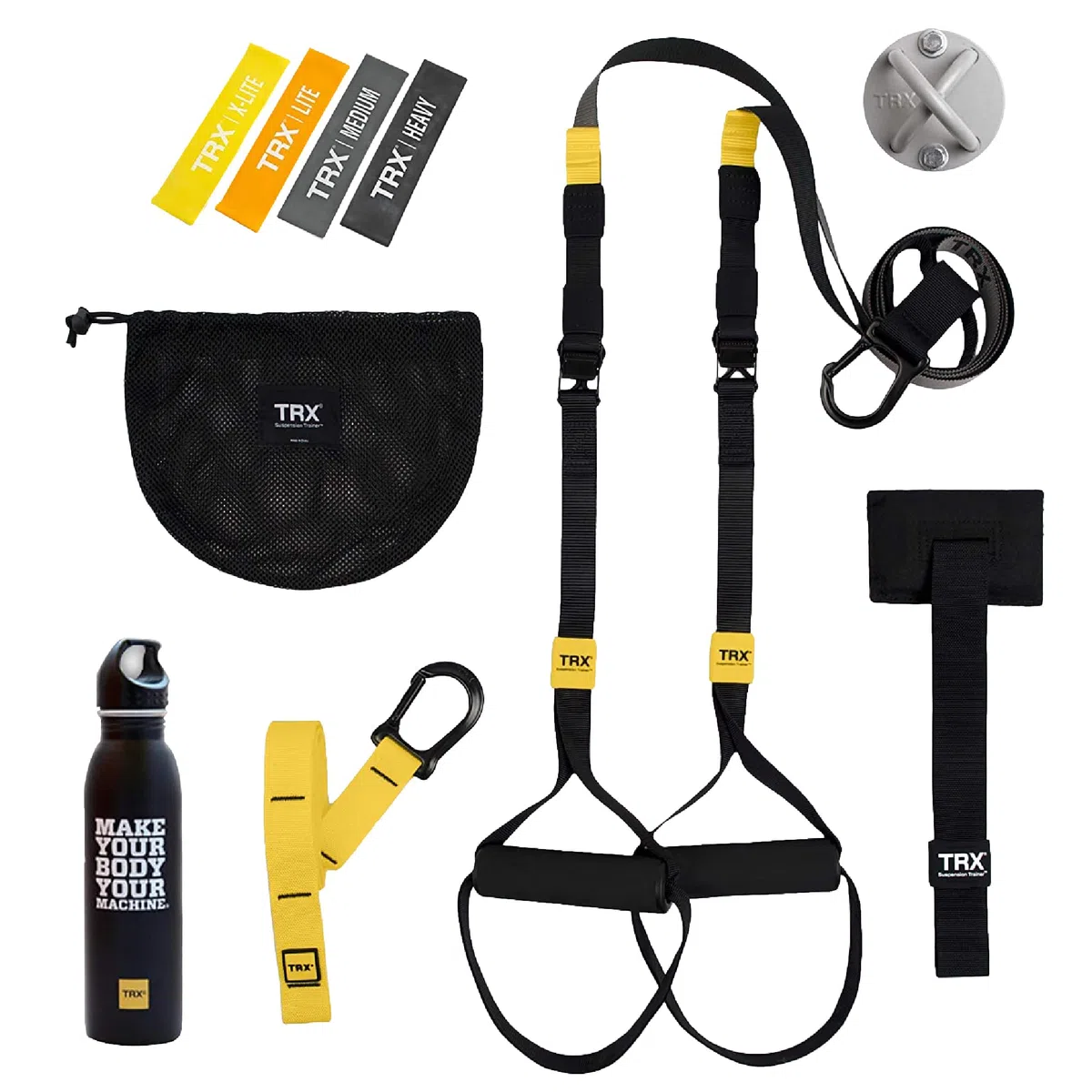 TRX GO Suspension Trainer and the Go Bundle - para el profesional enfocado en viajes o cualquier viaje de fitness, aplicación TRX Training Club