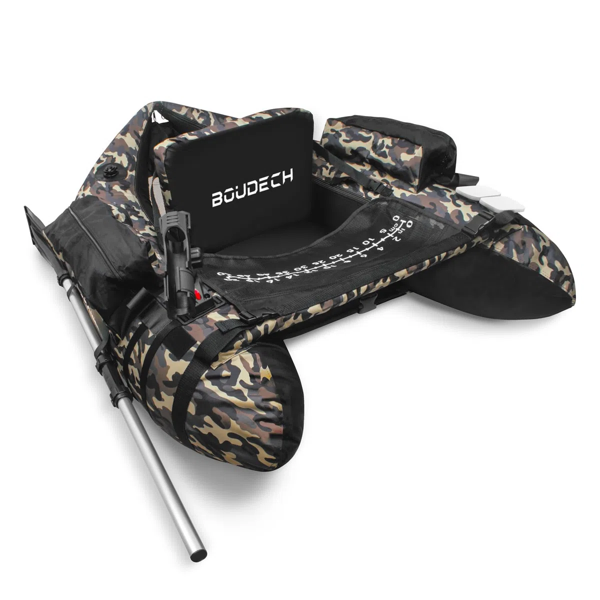 Trawler Belly Boat - Barco de Pesca Hinchable de poliéster con Doble cámara de Aire, 110 cm