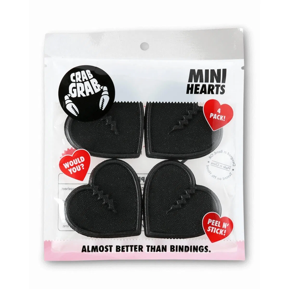 Crab Grab Mini Hearts Stomppad 2024 Black