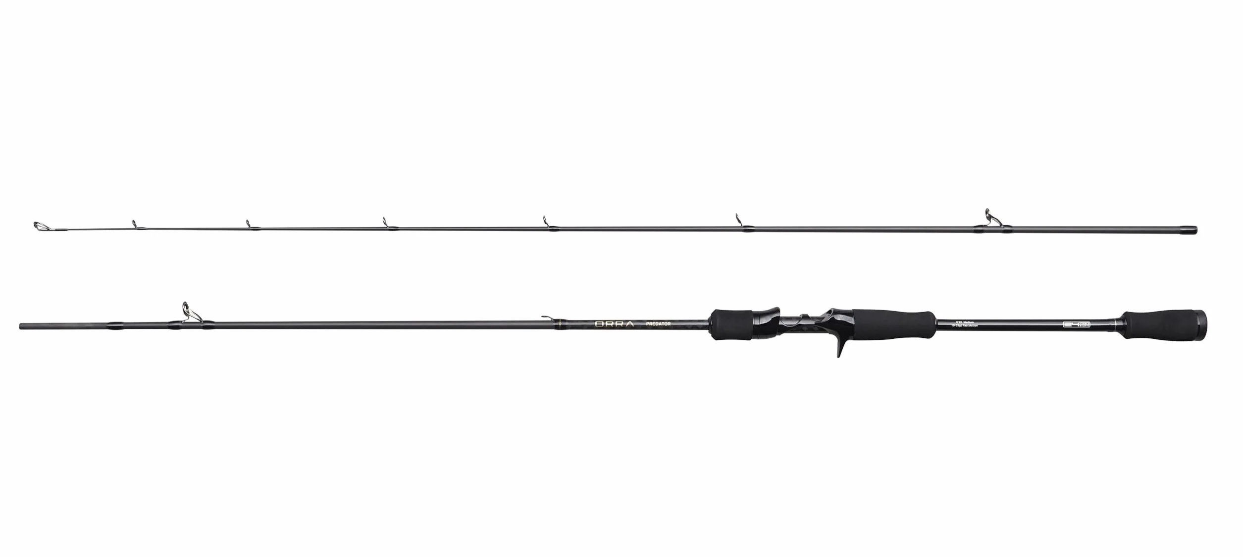 Abu Garcia ORRA Predator Caña de lanzar - Equipo de Pesca de precisión para Pescadores, Ideal para la lubina, el Lucio y la Trucha, Duradera, Sensible y Ligera, Varios tamaños Disponibles