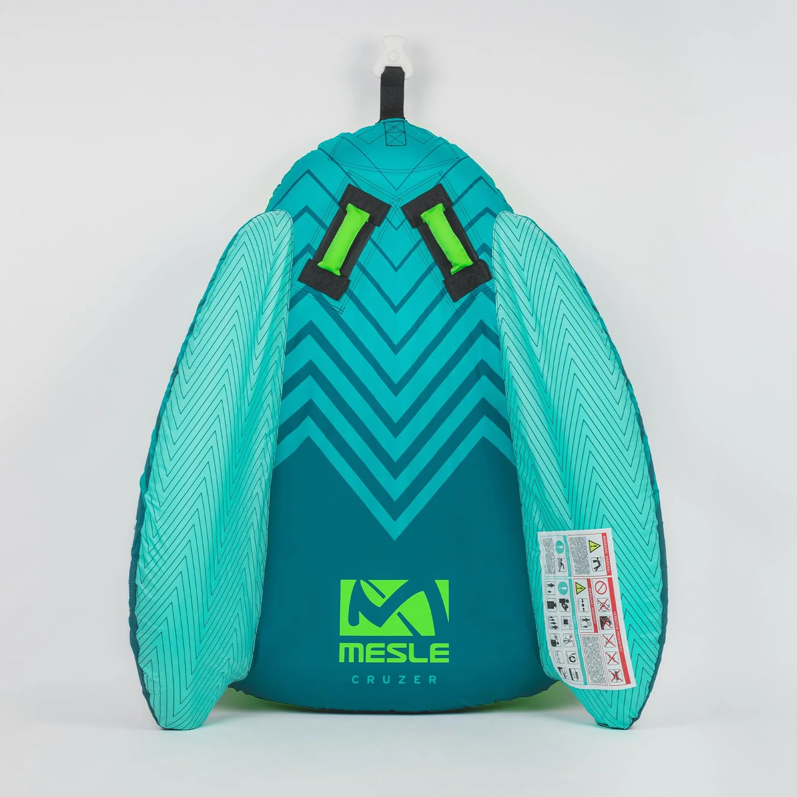 Mesle Pack Flotador De Arrastre con Cuerda Cruzer 1 Persona, Hinchable Arrastrable para Deportes Acuáticos