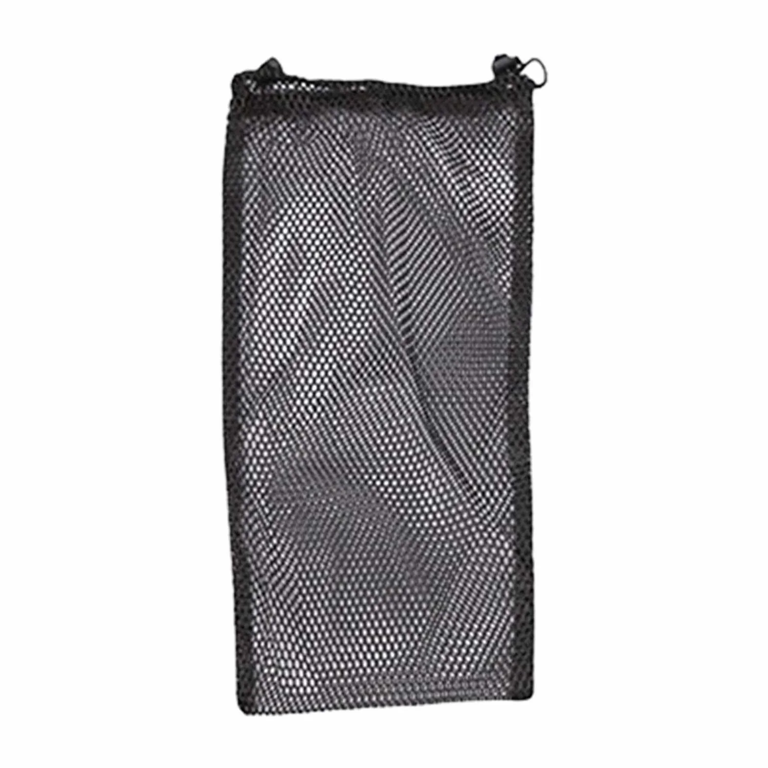 Bolsa de transporte de aletas de buceo para equipo de esnórquel y buceo libre, almacenamiento de malla de nailon con cierre de cordón