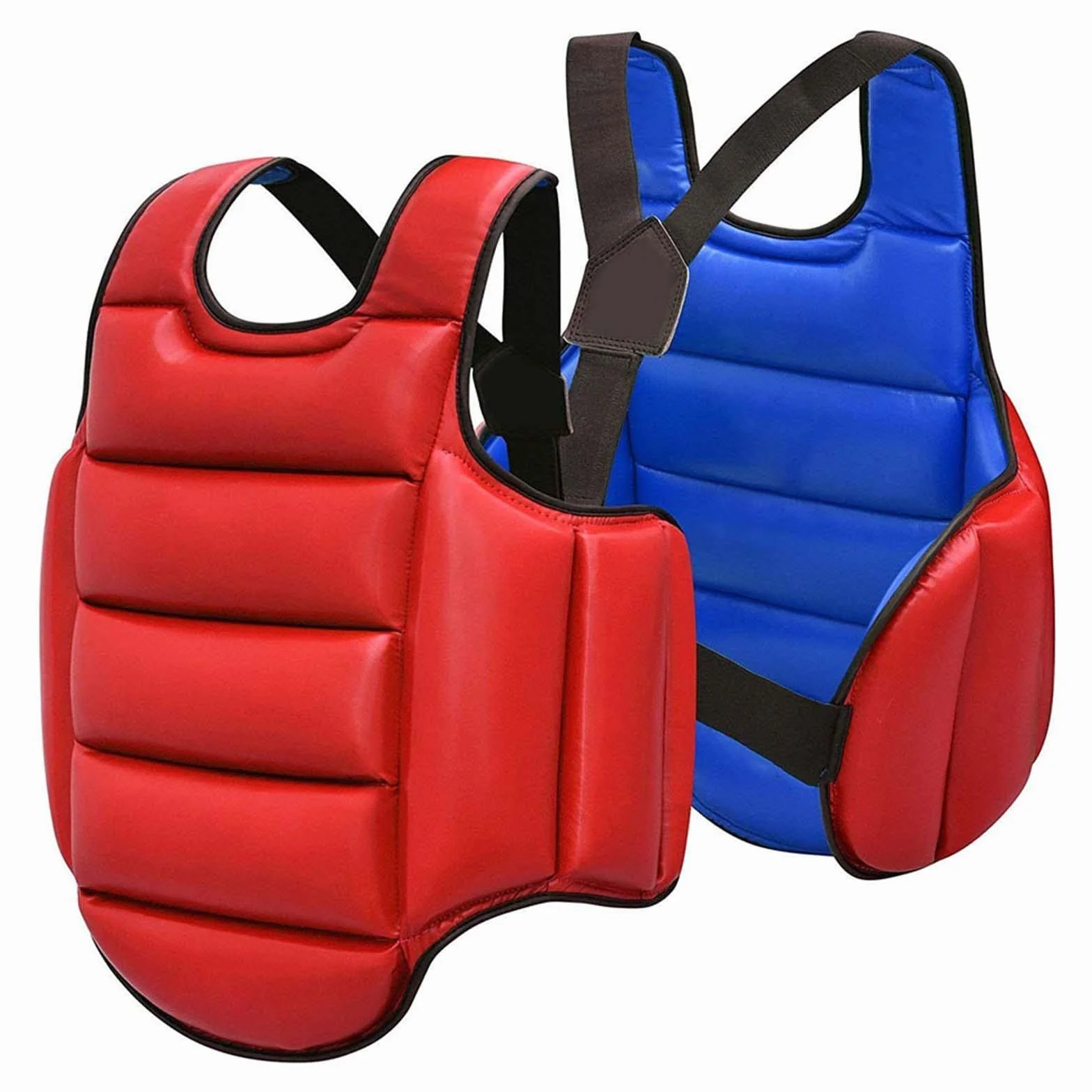 Chaleco Protector Reversible para Taekwondo, con Ajuste de Costillas, para MMA, Boxeo, Karate, Pecho, Unisex Y Niños. Artes Marciales.