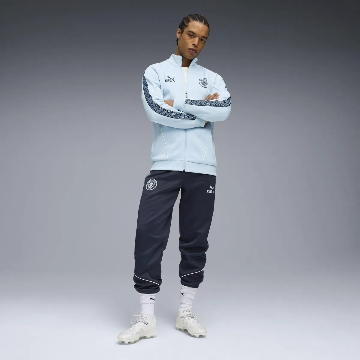 PUMA Chaqueta Manchester City King Anthem Hombre