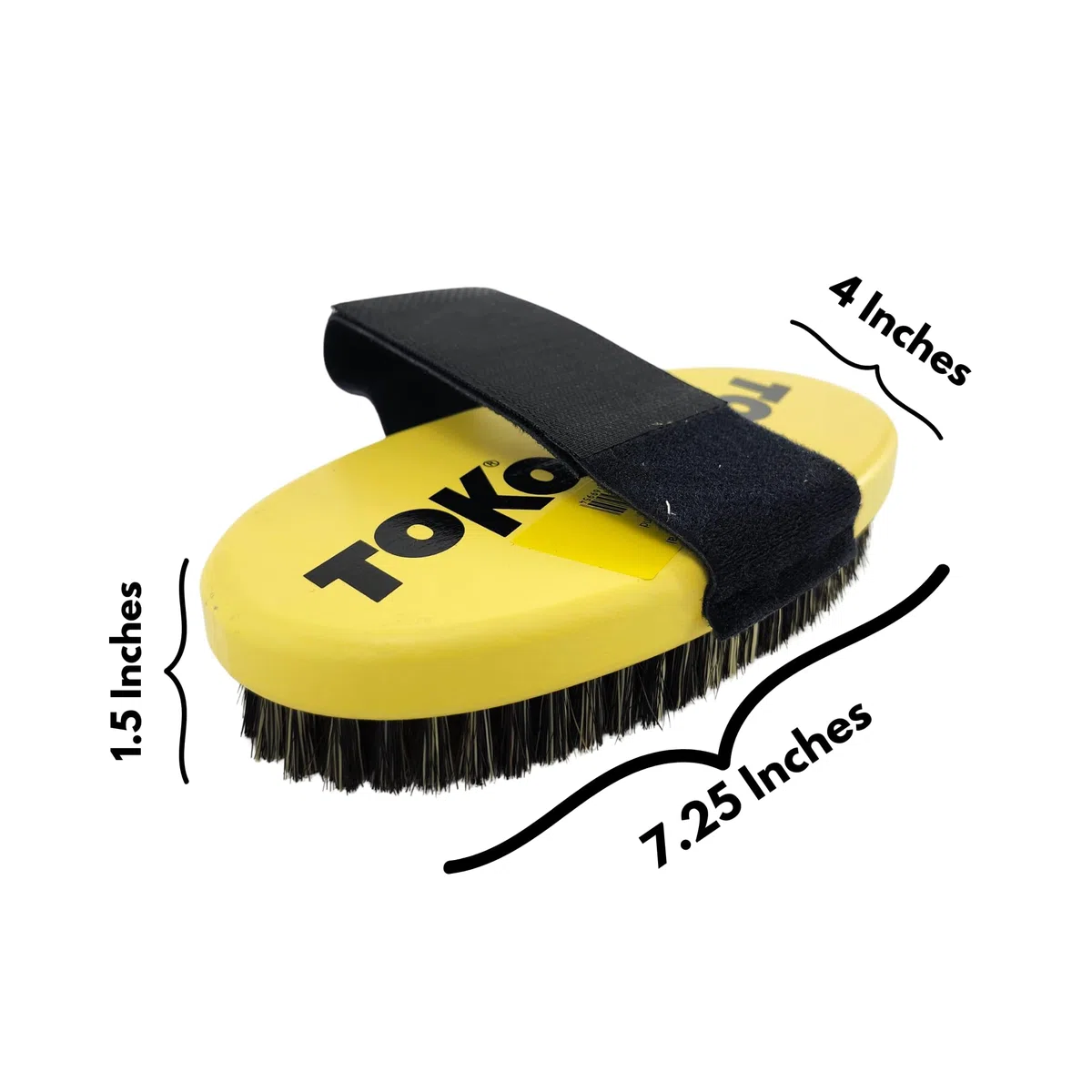 Toko - Base Brush Oval Copper with Strap, Color 0