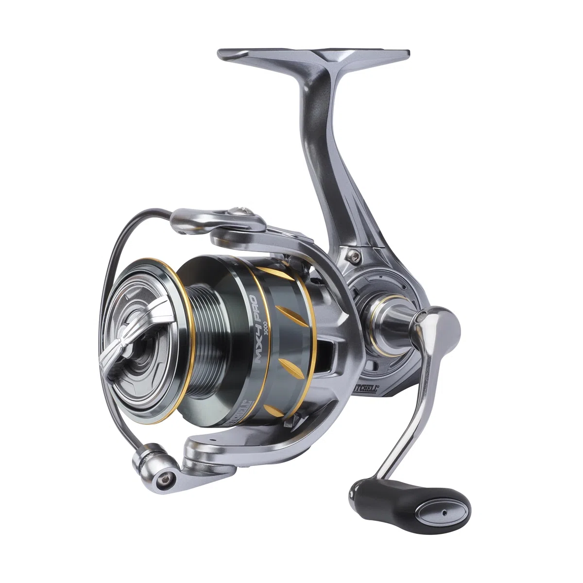Mitchell MX4 Pro Spinning Reel, Freshwater Angler Fishing Reel for Pike Perch & Zander, Aluminum Spool, Robust Ambidextrous 1000-4000 Reel Size, 5.2:1 Gear Ratio