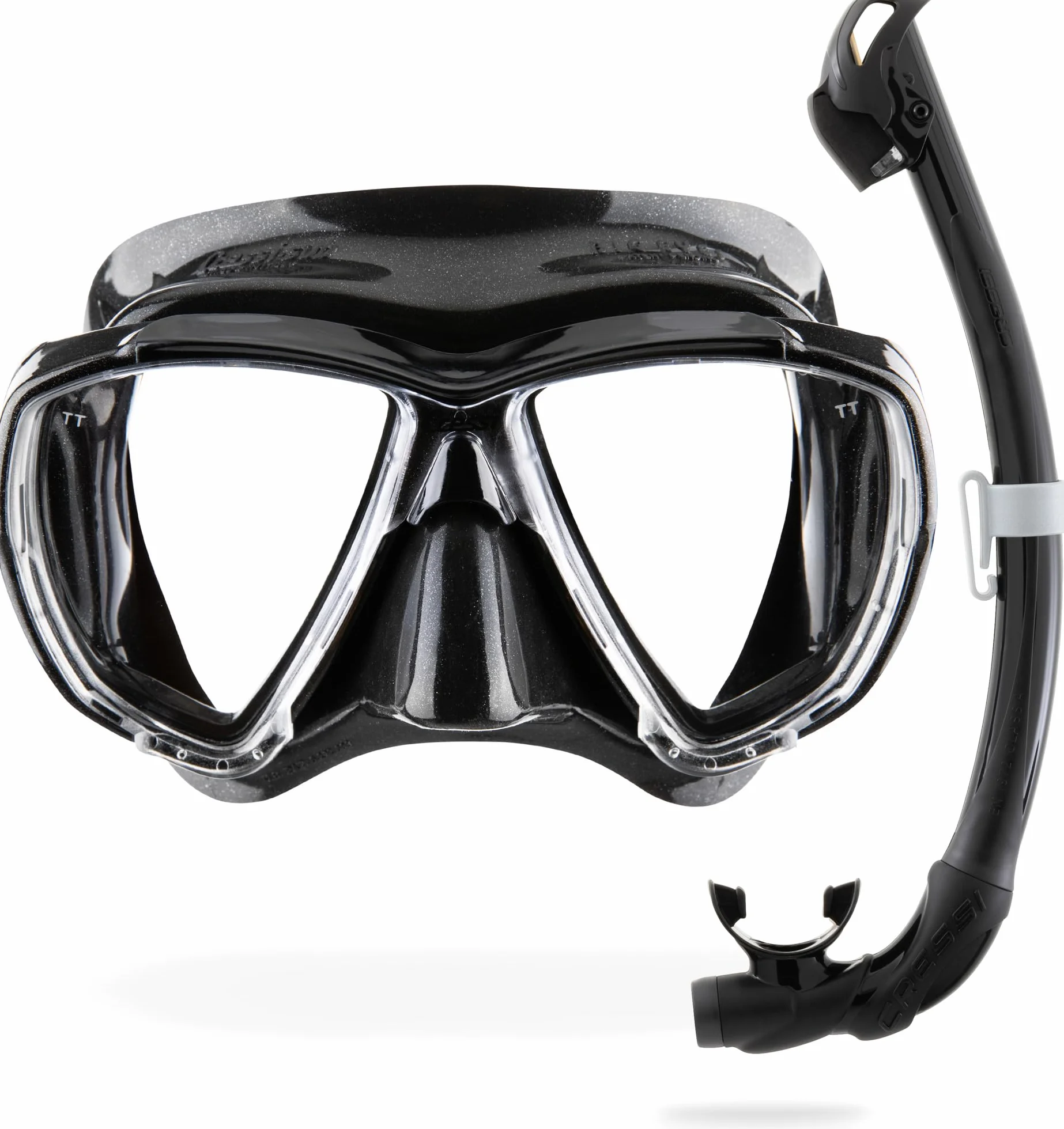 CRESSI Big Eyes + Seal Dry Combo - Set Combinado para Adultos Máscara Big Eyes y Innovador Snorkel Seal Dry, Ideal para Buceo y Snorkeling, Talla Única