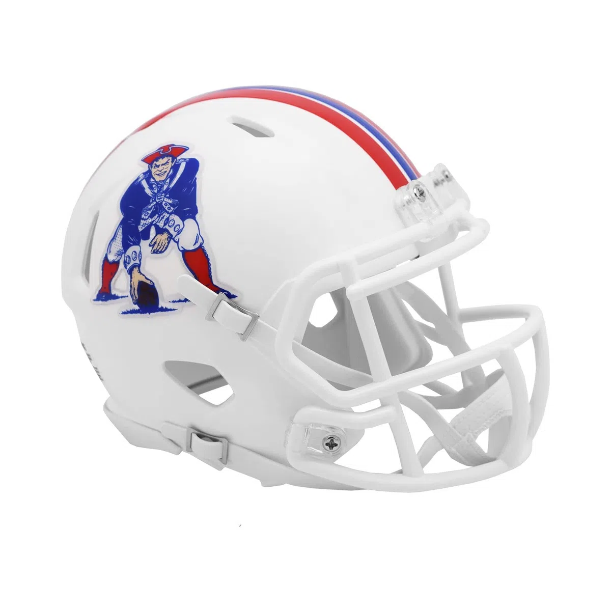 Riddell 9585563625 Replica Mini Speed Style 1982-1989 T-B New England Patriots Casco