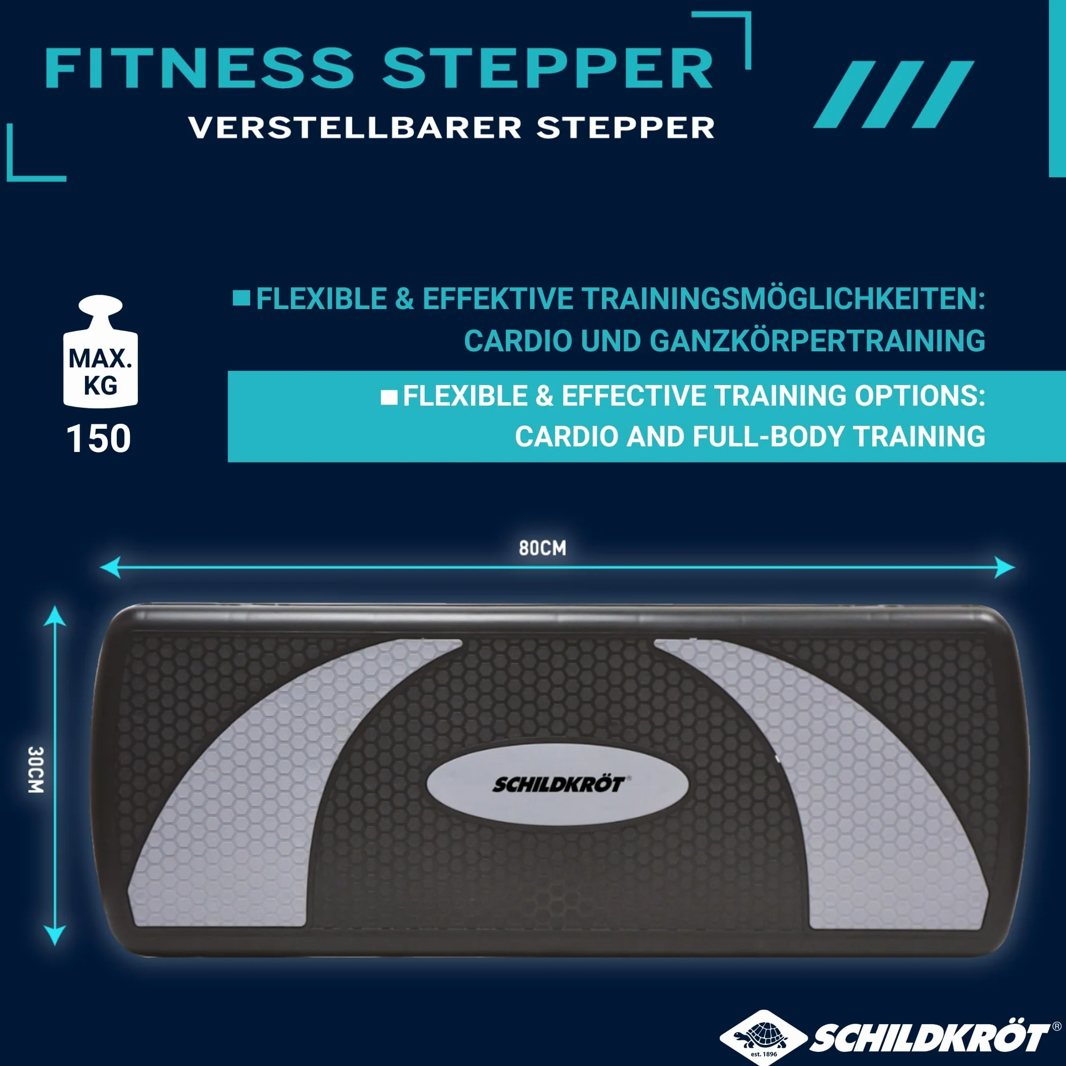 Schildkröt Fitness Fitness Stepper, 3fach h Keine Farbe