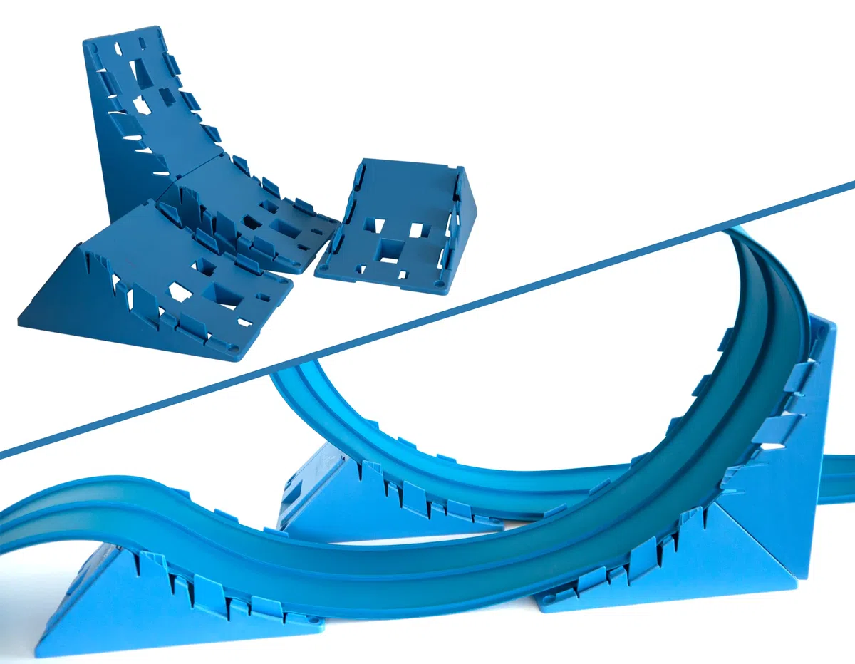 BLU Track Paquete de 4 rampas