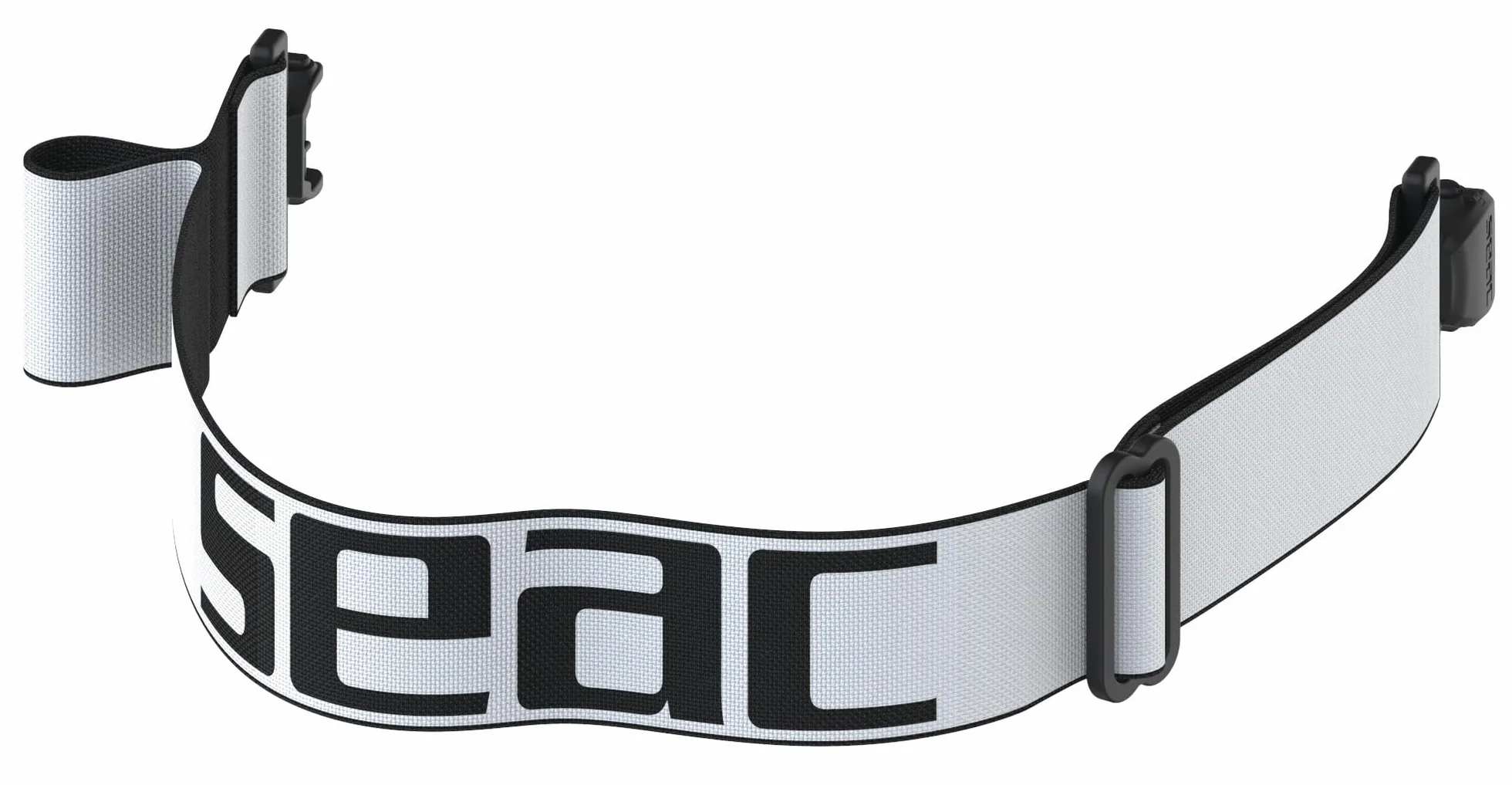 SEAC Fabric Strap Correa elástica de Tela para Máscaras de Buceo Unisex adulto (Pack de 1)