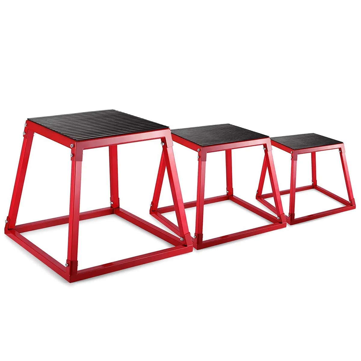 Plataformas pliométricas Cajas Pliométricas Cajas de Salto de Ejercicio Pliométrico de 30CM/ 45CM / 60CM Plyometric Caja Pliométrica para Entrenamiento de Salto (30CM/ 45CM / 60CM)