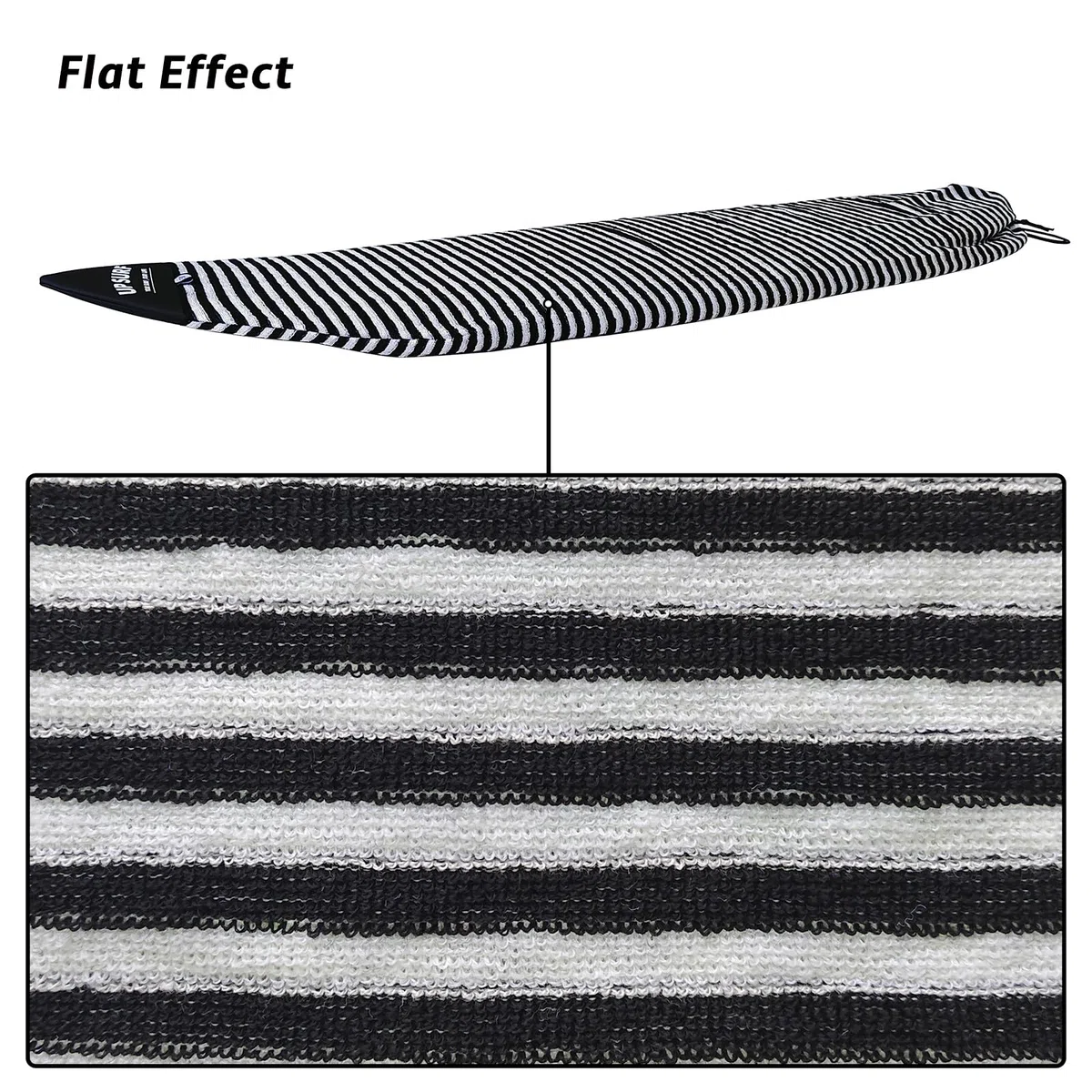 UPSURF 5'8"/5'10"/6'0"/6'6"Surfnoard Sock Cover-Long Board Sock Cover Light Protective Bag for Your Surf Board