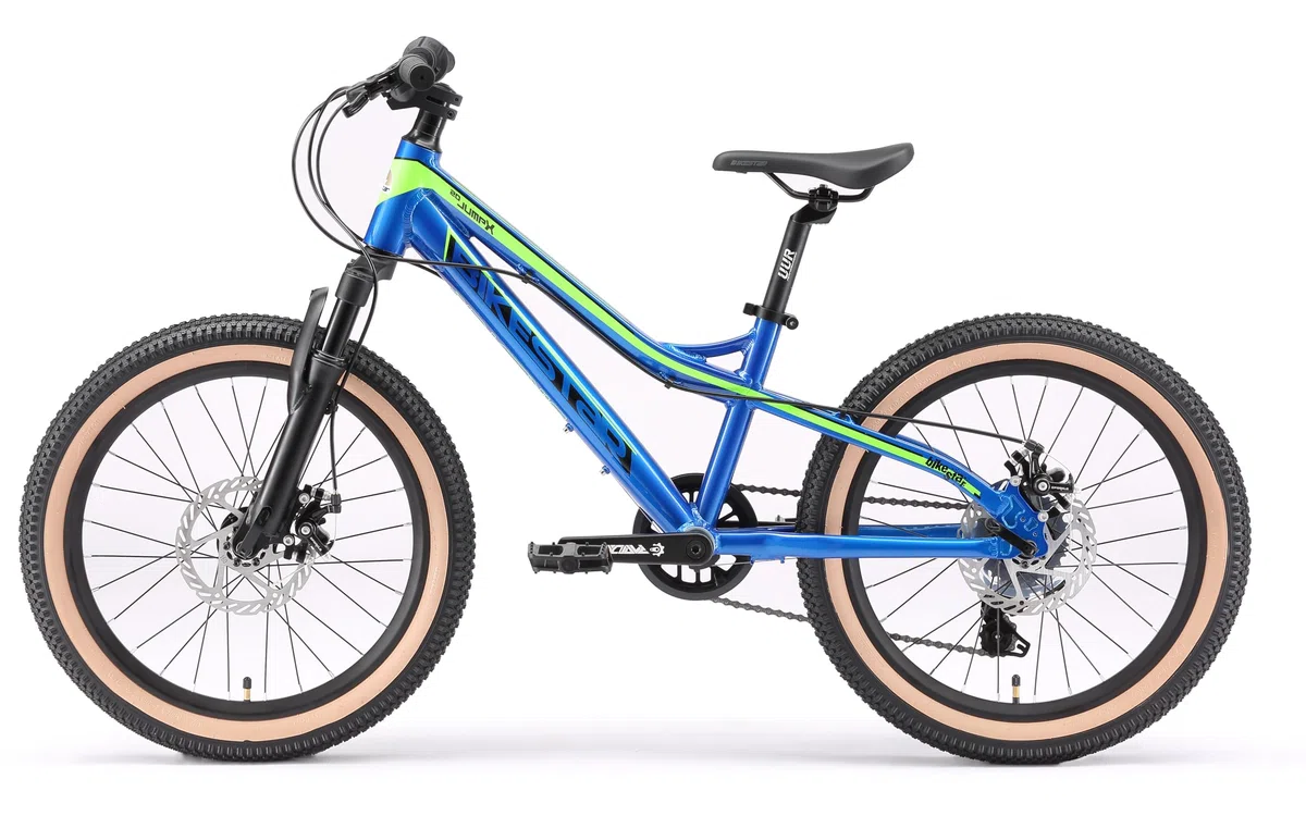 BIKESTAR Bicicleta de montaña de Aluminio Bicicleta Juvenil 20 Pulgadas de 6 a 9 años | Cambio Shimano de 7 velocidades, Freno de Disco, Horquilla de suspensión | niños Bicicleta