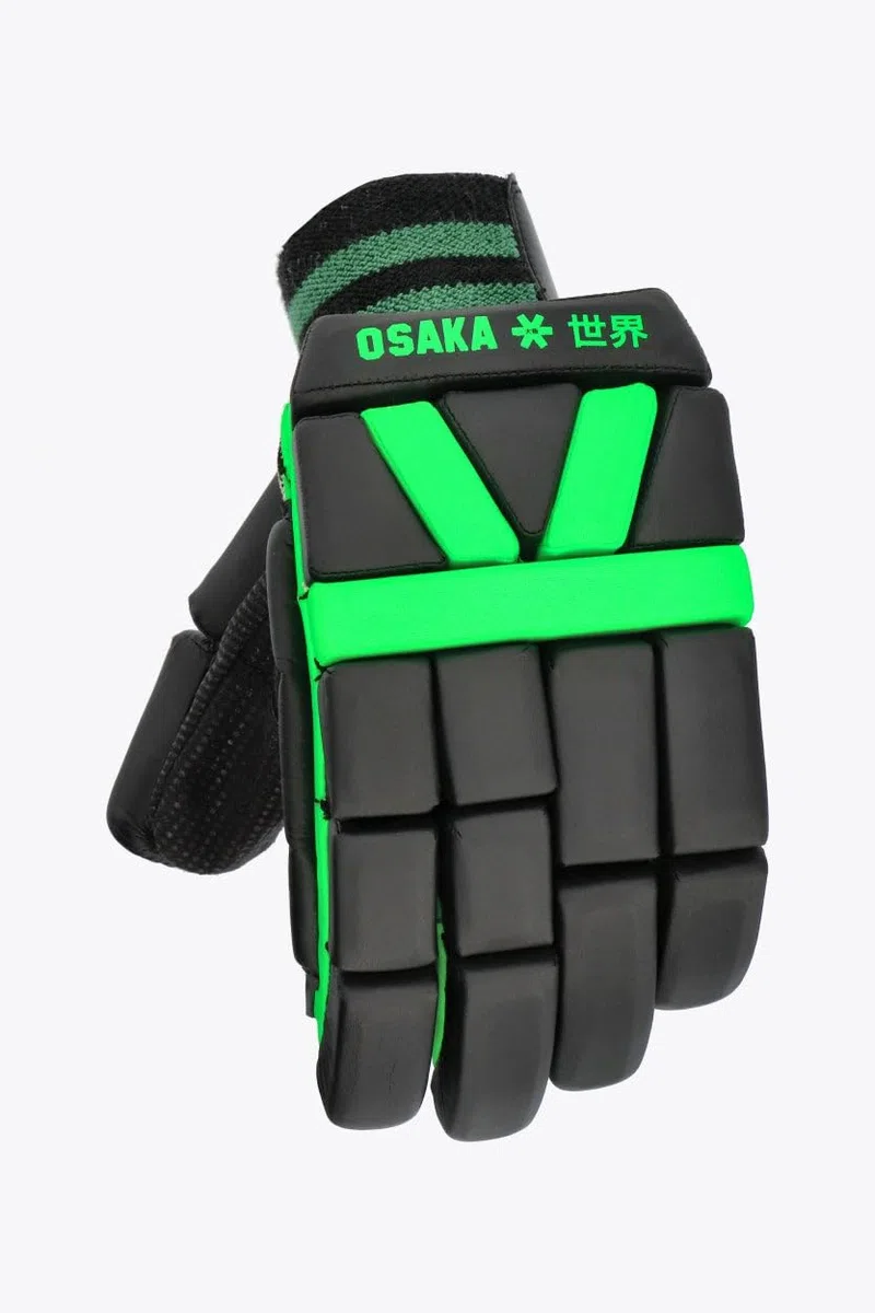Osaka Guante de Hockey Indoor - Protección de Élite, Ligereza, Negro