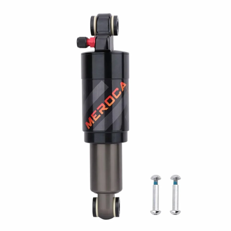 Amortiguador trasero de aire para bicicleta, accesorios de ciclismo de aleación scooter plegable amortiguador de bloqueo de 125/150/165/190/200 mm para - 165 mm
