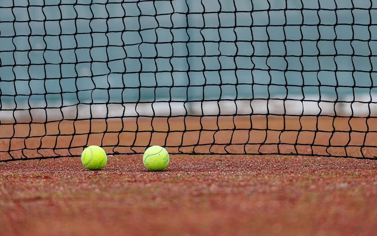 Red de Tenis Club Torneo de 3 mm – Red Especial Tierra Batida con una Banda no ensuciada