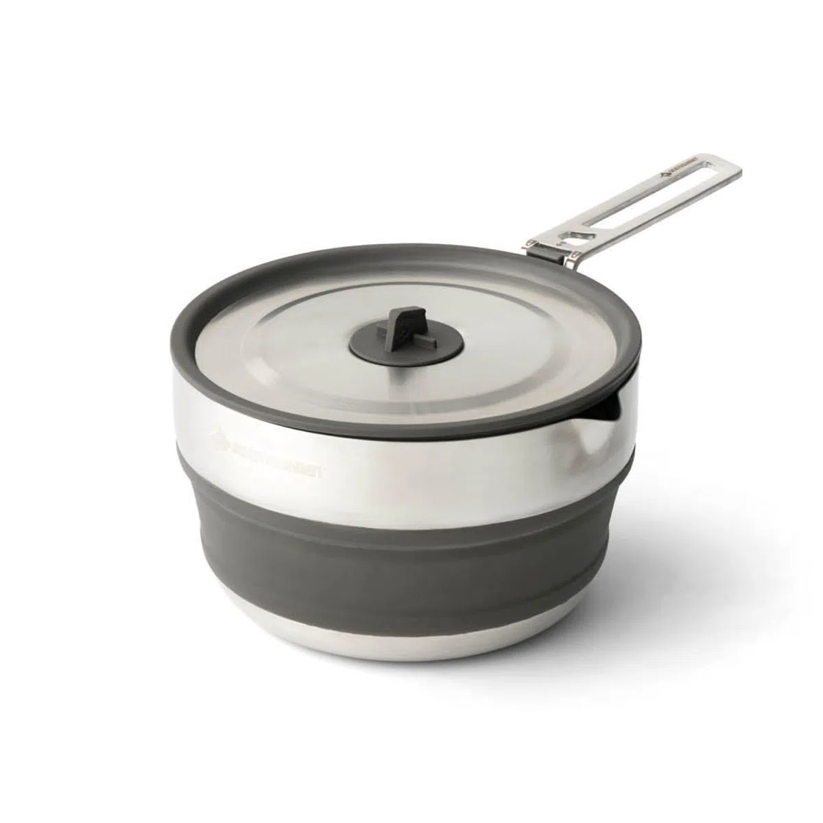 Sea to Summit Detour - Olla plegable de acero inoxidable, 1,8 litros