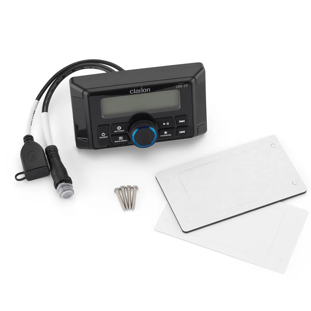 Clarion CMR-20 - Mando a distancia marino con pantalla LCD NMEA2000