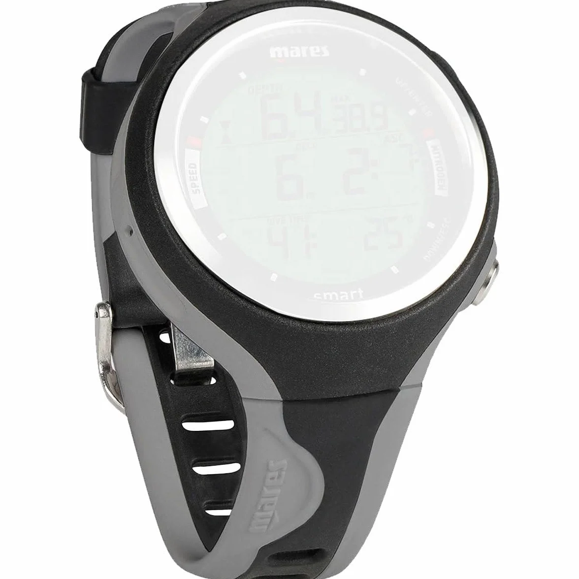 Mares SMART - Pulsera de repuesto para ordenador de buceo, color negro y negro