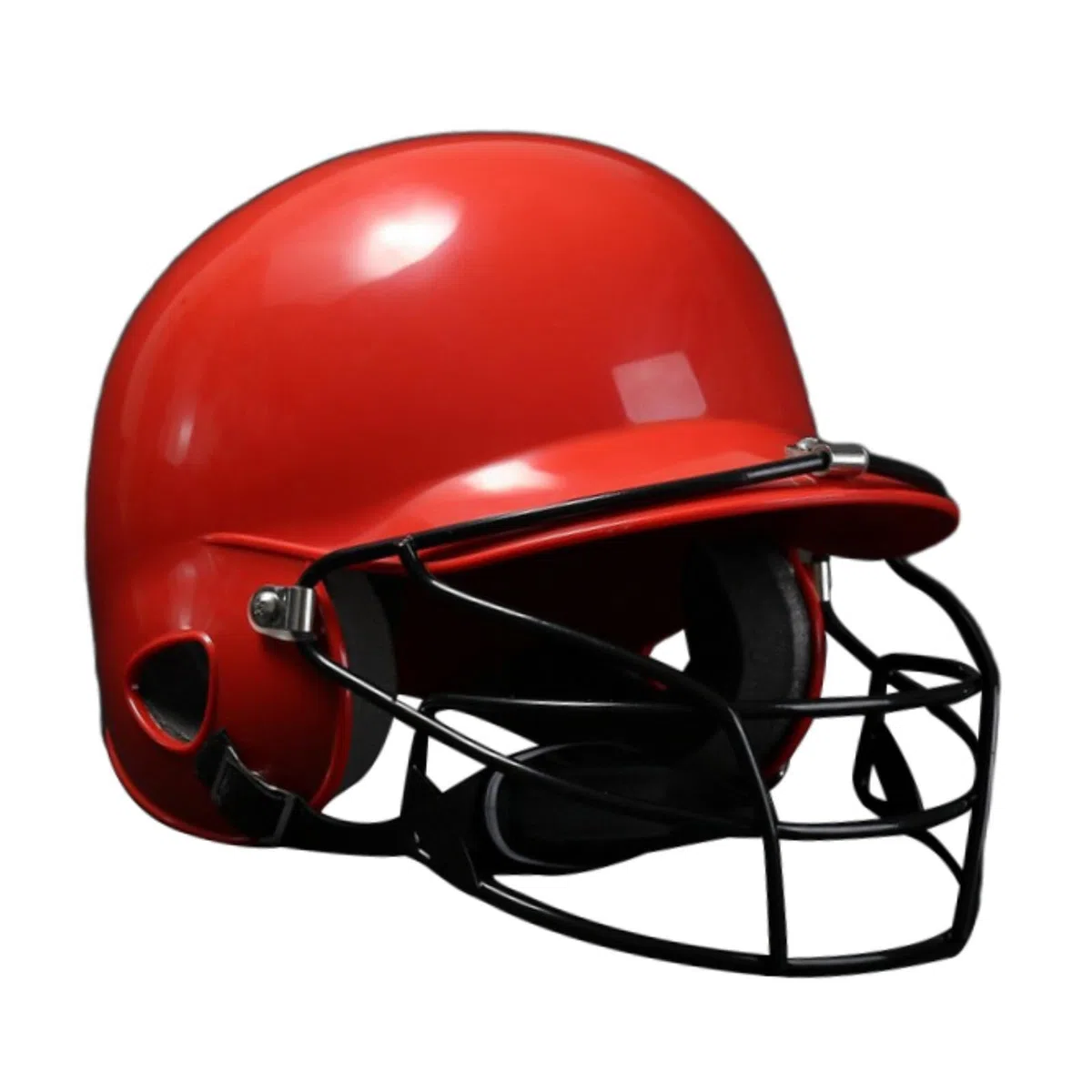 Casco de béisbol de Doble Oreja con para máscara, diseñado para Hombres Adultos. Ofrece protección Durante los Partidos. Casco Combate softbol con absorción Impactos.