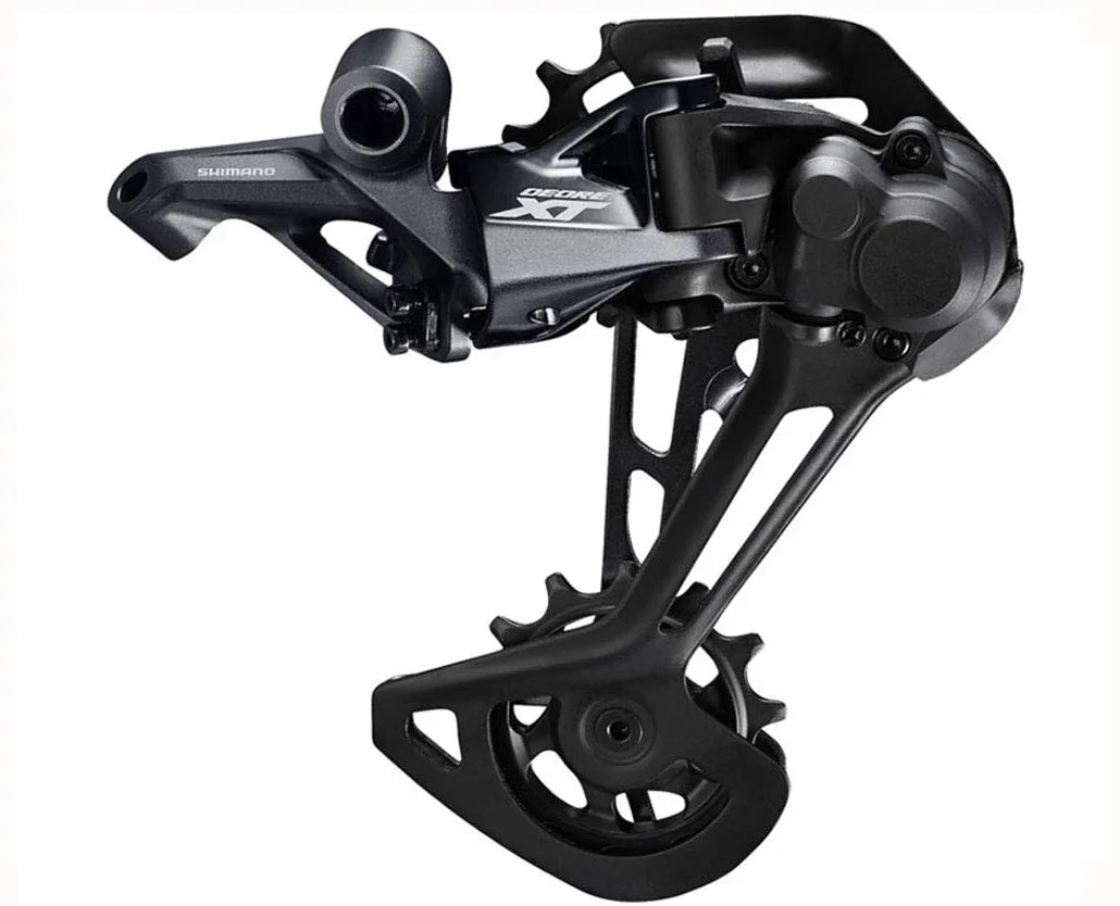 Shimano XT RD-M8100-SGS RD-M8120-SGS - Desviador Trasero de 12 velocidades, Jaula Larga, Color Negro