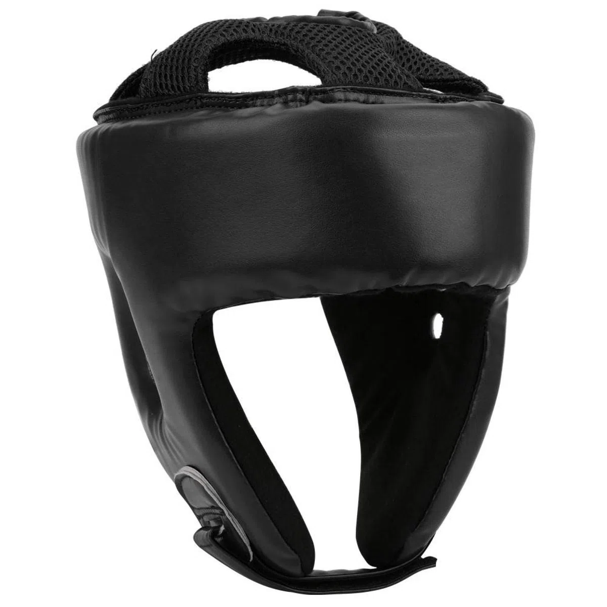 Casco de Boxeo Casco de Boxeo Cuero de PU Protector de Cabeza Ajustable Sanda Kickboxing Entrenamiento Defensa MMA Headgear