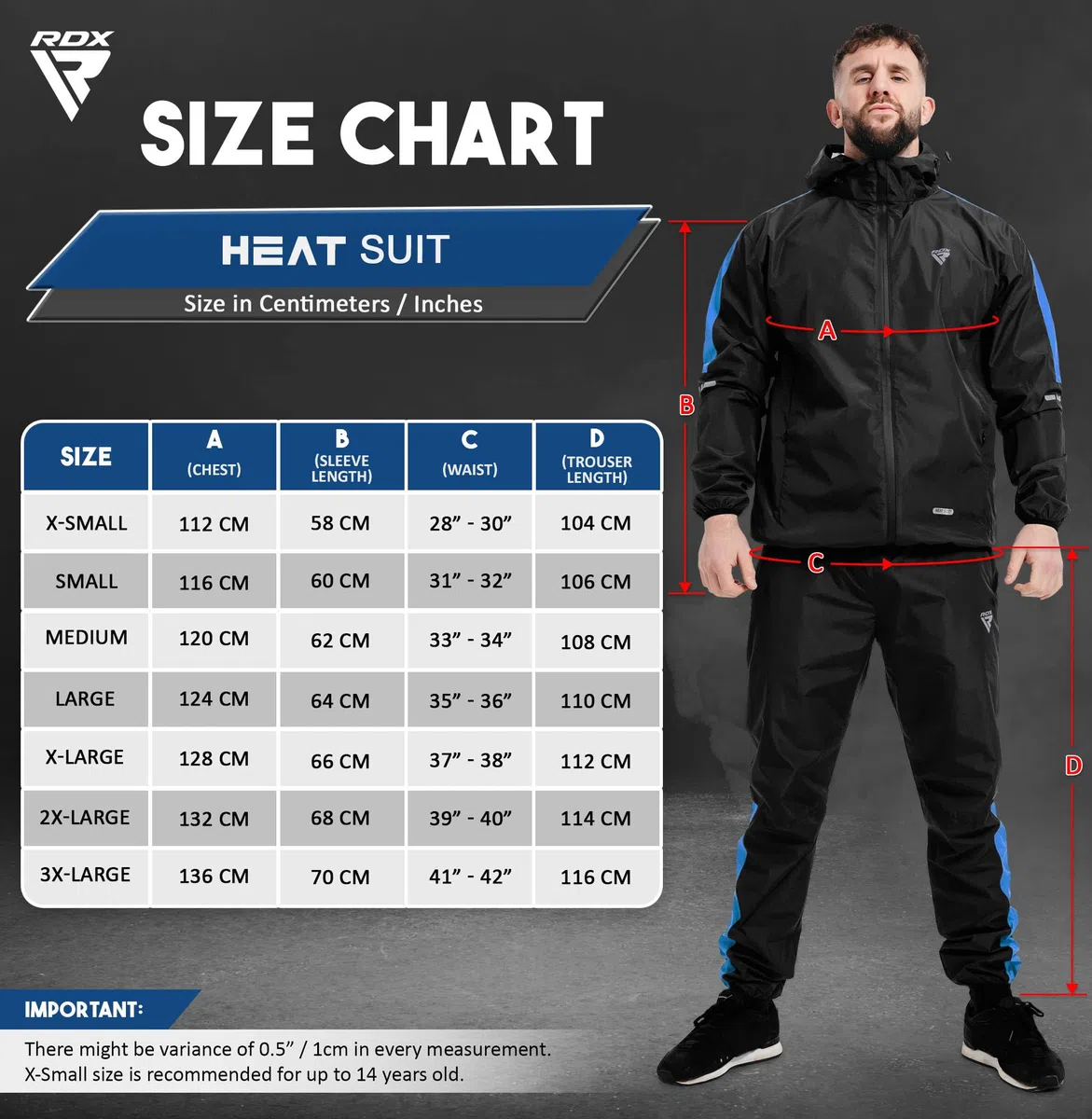 RDX Traje Sauna Mujer Hombre Adelgazante, Reach Oeko Tex 100 Certificado, Sudor Chándal con Capucha, Trajes de Sudoración Deportiva Fitness Boxeo Yoga Running Gimnasio, Conjunto de Pantalón Superior