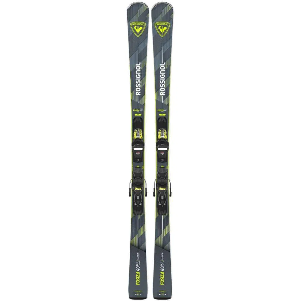 Rossignol – Pack de esquís Forza 40' Ca + fijaciones Xpress 11 Gw Gris Hombre – Talla 164 – Gris