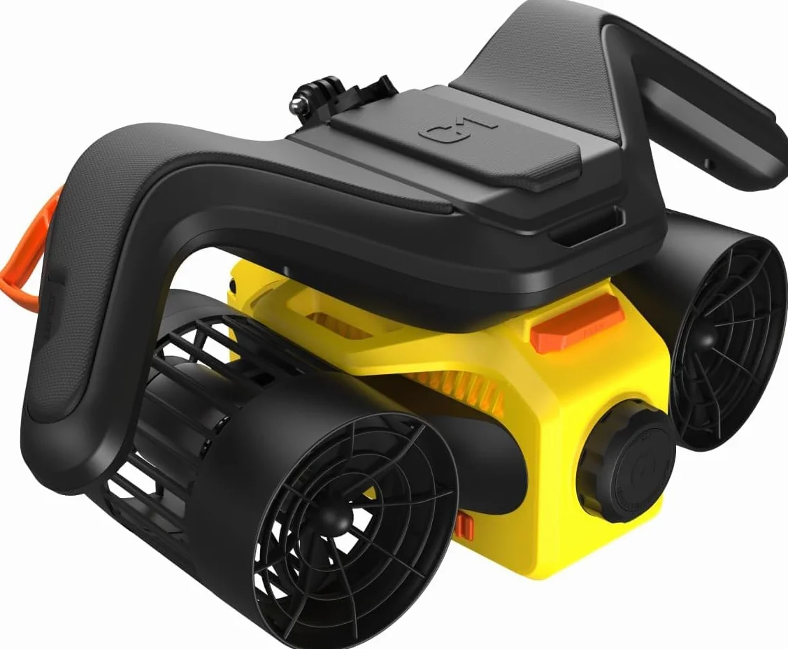 LEFEET C1 Scooter Subacuático Motores duales: Scooters con duración máxima de batería de 60 min, IPX8 30 M a Prueba de Agua para Deportes acuáticos, Buceo en Piscina, Buceo para niños/Adultos