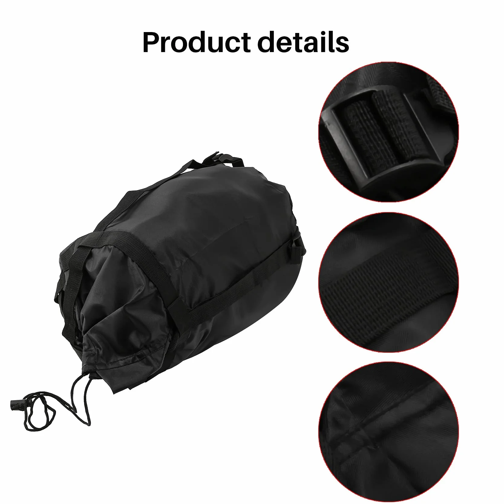 Bolsa de compresión ligera, impermeable, de dormir, bolsa de almacenamiento para camping, senderismo, viajes y actividades al aire libre