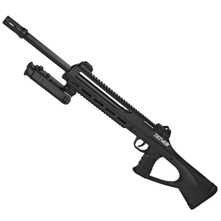 Carabina ASG TAC Co2 (4,5mm) | Escopeta de balines (Bolas de Acero) Calibre 4,5mm. Potencia 2,8 Julios. Funciona con bombonas de Co2. Incluye bípode