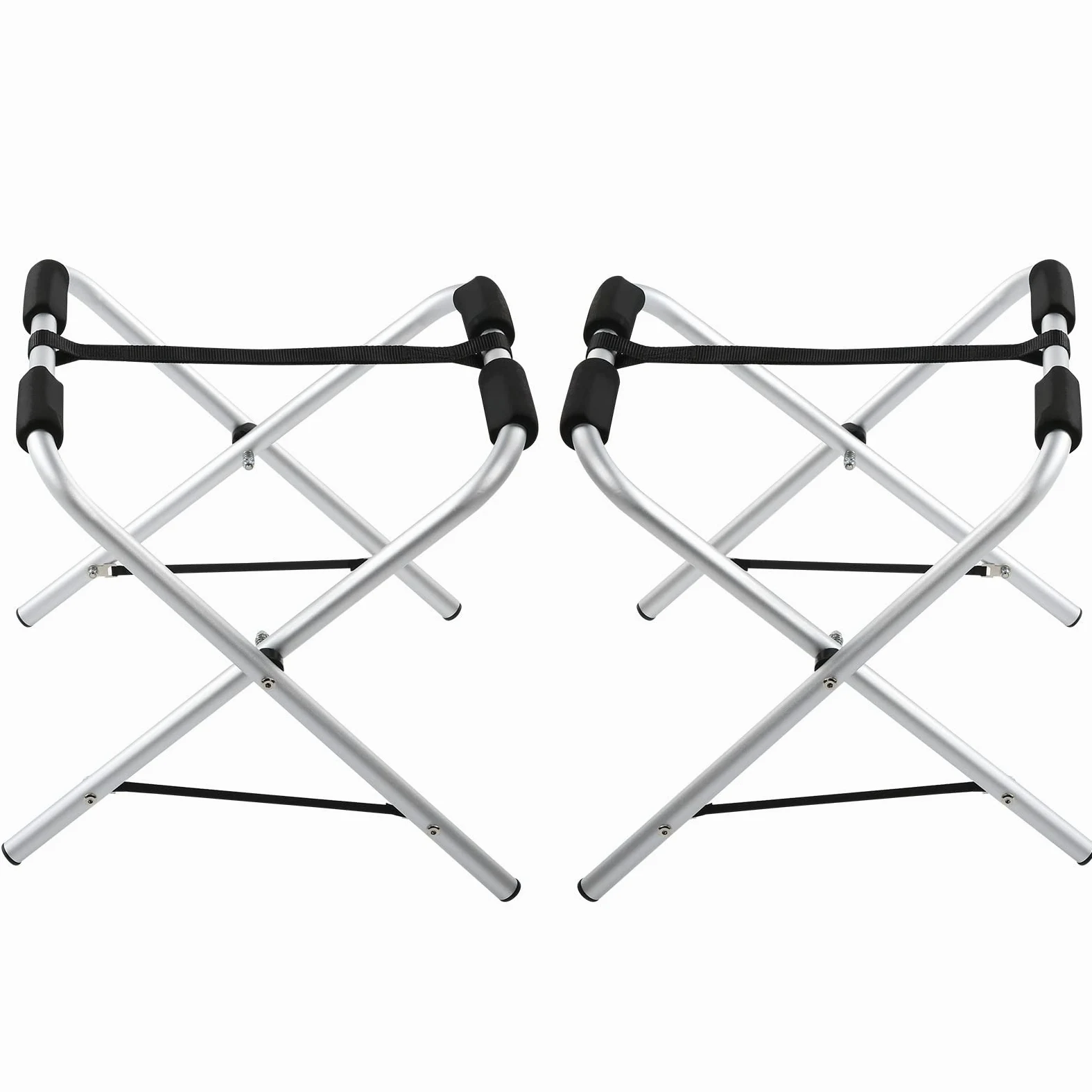 Soporte para Kayak Soporte Plegable portátil de aleación de Aluminio para Almacenamiento de Kayak y Tablas de Surf Accesorio de fijación para Estante de Canoa liviano y