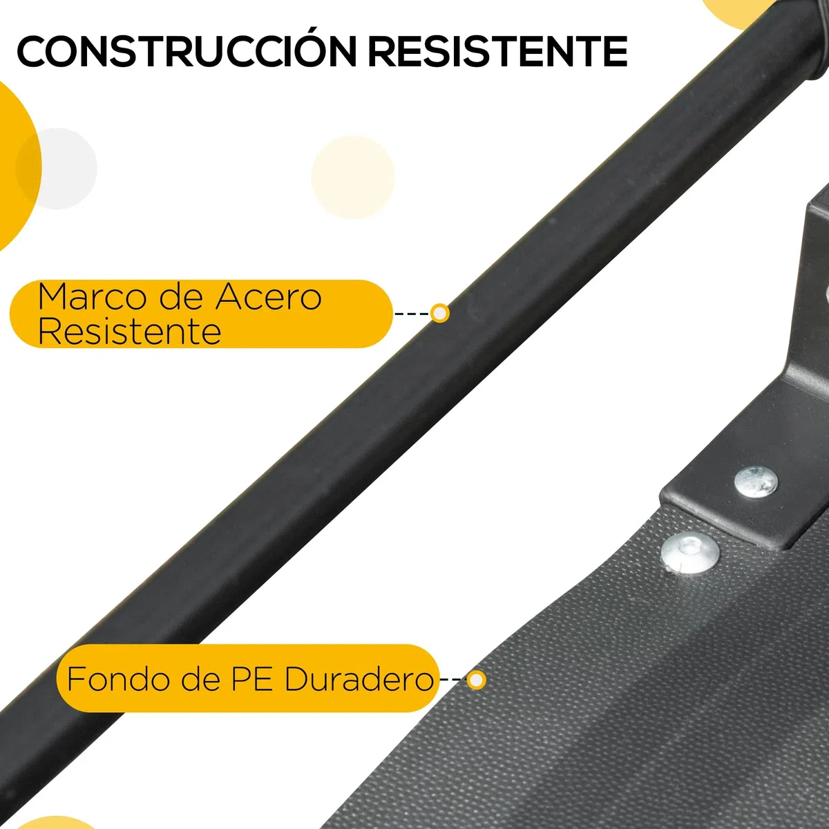 HOMCOM Remolque de Carga para Bicicleta Carro para Bicicleta Desmontable con 2 Ruedas Reflectores y Bandera Marco con Amortiguador Capacidad de 70L Carga 40 kg 125x64x53,5 cm Negro
