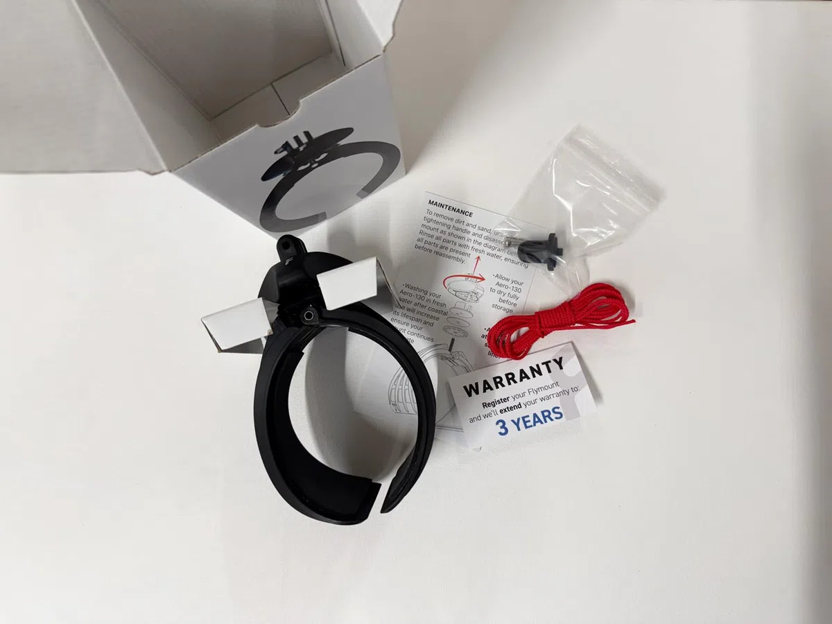 Soporte de ala Aero-130 para cámaras de acción. Compatible con todas las cámaras GoPro.