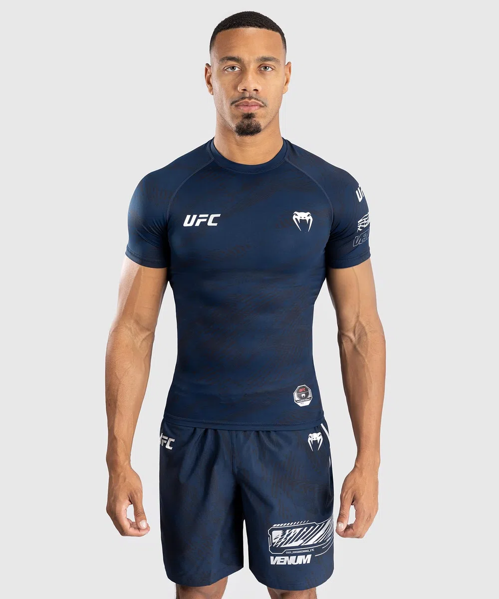 VENUM Fight Week Men's Performance Short Sleeve Rashguard Camisa de Guardia erup Hombre (Pack de 1)