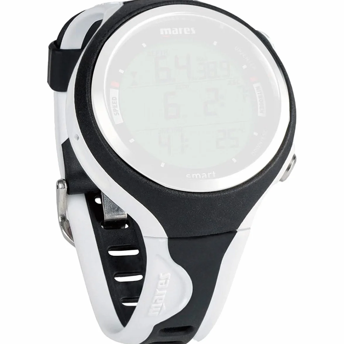 Mares SMART - Pulsera de repuesto para ordenador de buceo, color negro y negro