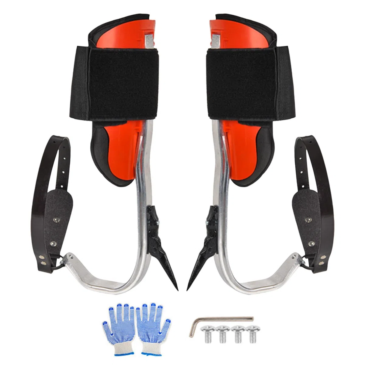 Equipo para trepar árboles,Picos para trepar árboles | Garfios portátiles para árboles trepadores | Zapatos para trepar a árboles de Alta Resistencia, Kit de Escalada con arnés para árboles