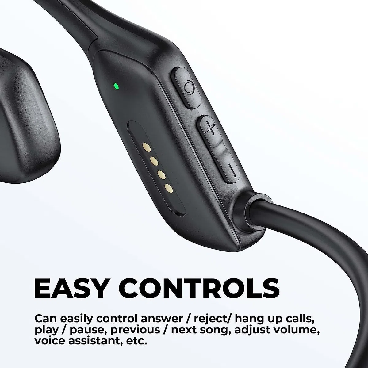 BEARTAIN Auriculares de sonido óseo Bluetooth 5.3 natación auriculares bajo el agua IP68 natación impermeable auriculares inalámbricos para MP3 memoria incorporada perfecto para nadar, correr,