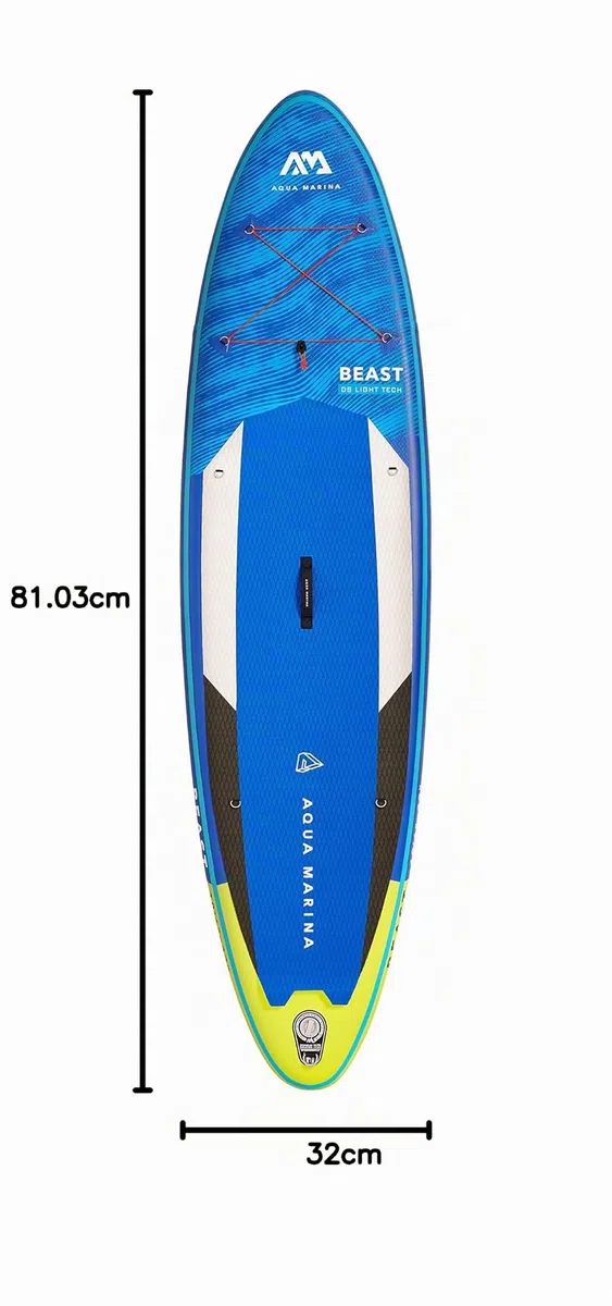Aquamarina Beast 10’6” Tabla Sup, Adultos Unisex, Multicolor, Uni