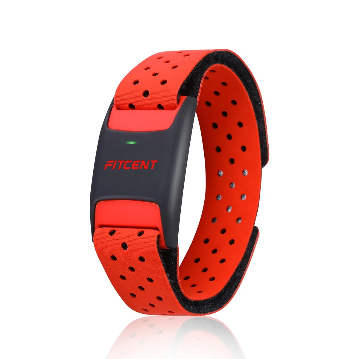 FITCENT Pulsómetros Brazo Bluetooth Ant+ Sensor óptico Brazalete Monitor de Frecuencia Cardíaca para Peloton iFIT Polar Strava Wahoo Garmin