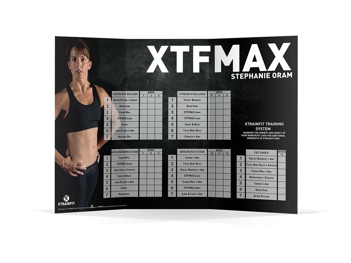 XTFMAX: Find Your Shape - Women's Complete Home Fitness - 12 DVD Set