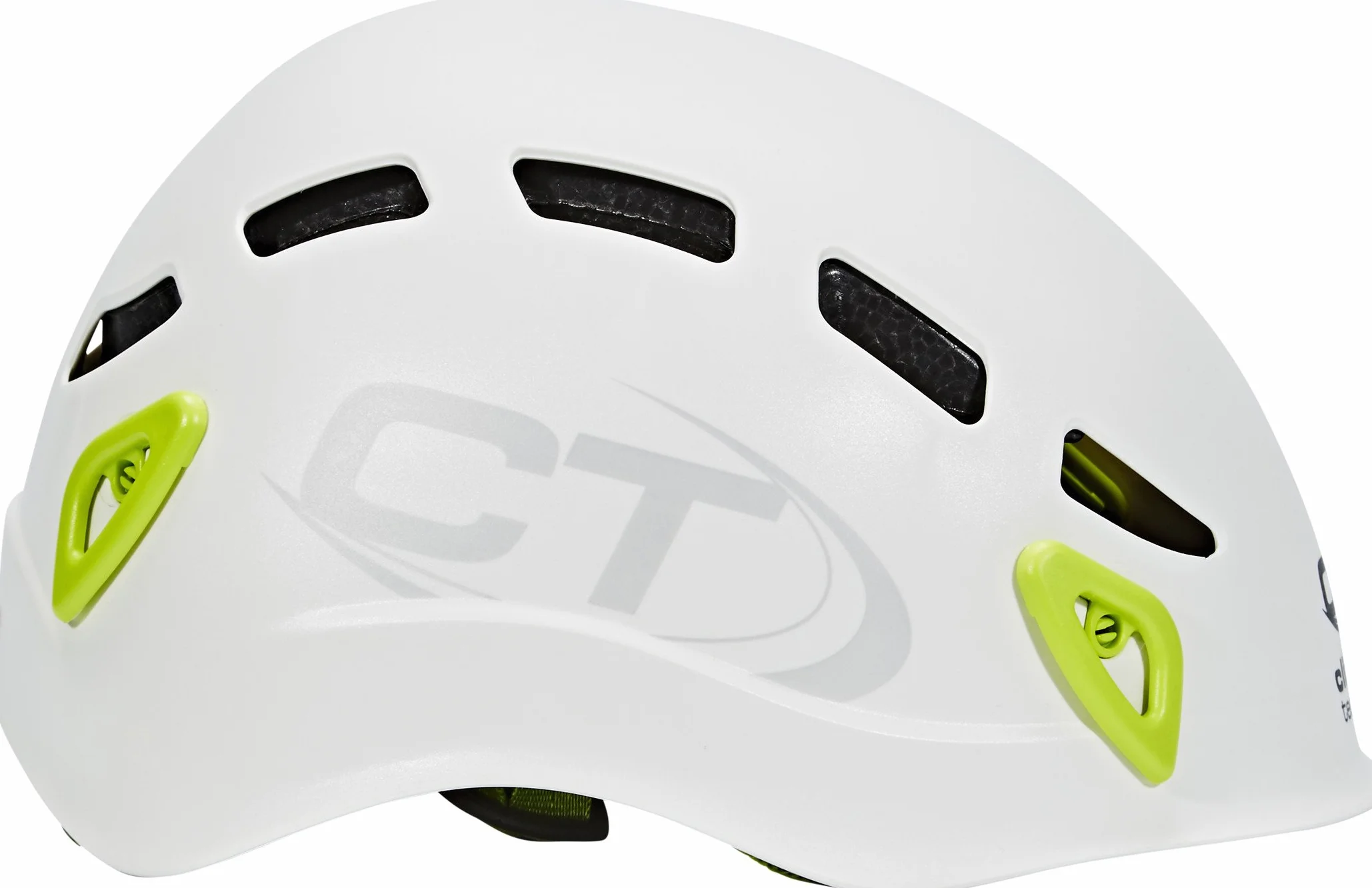 Climbing Technology Eclipse 6X95907AAF0CTST Casco, Blanco, Ajustable 48-56 cm