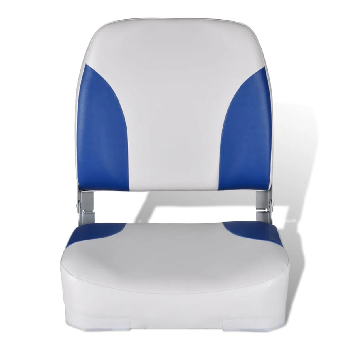 Homgoday Decoración de muebles, asiento para barco con respaldo plegable y cojín 41 x 36 x 48 cm, muebles de interior/exterior para salón, oficina