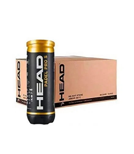 Head Padel Pro S - Cajón de 24 Botes de 3 Pelotas