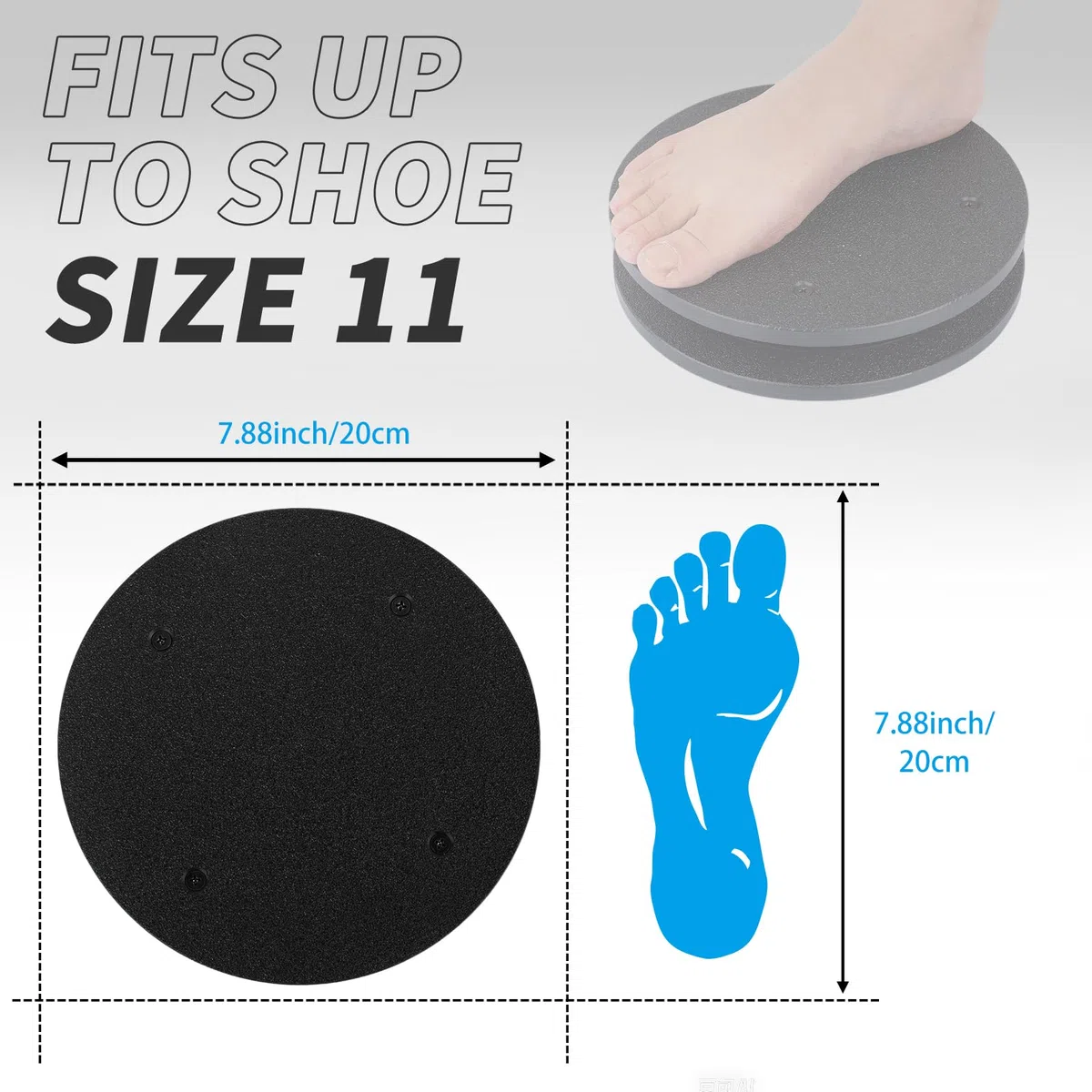 TIZYFF Patinaje artístico Spinner - Ayuda de entrenamiento para patinadores sobre hielo, gimnasia, danza y pirueta de ballet. Entrenador de metal de ocho vueltas.