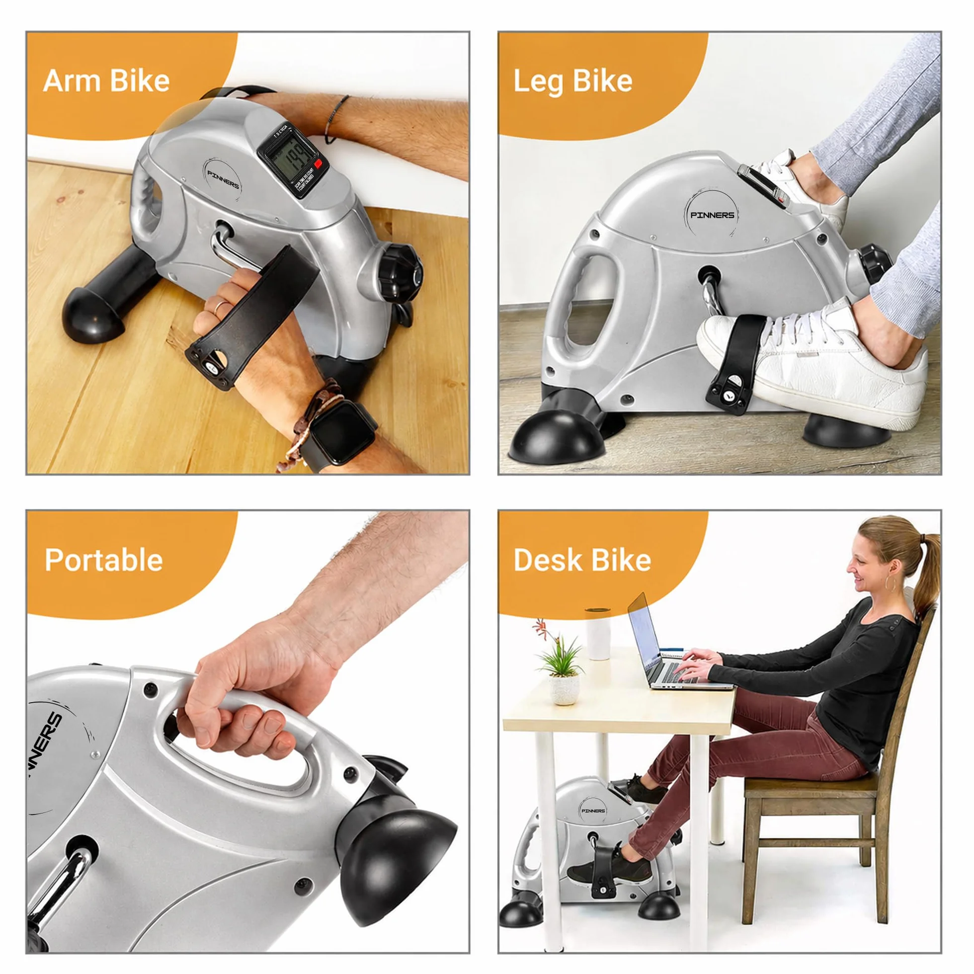 Pedales Estáticos Ejercicio, Mini Bicicleta Estática, Pedaleador Estático, Aparato de Ejercicio en Casa, Pedales Personas Mayores, Pedaleador para Ancianos, Pedalier