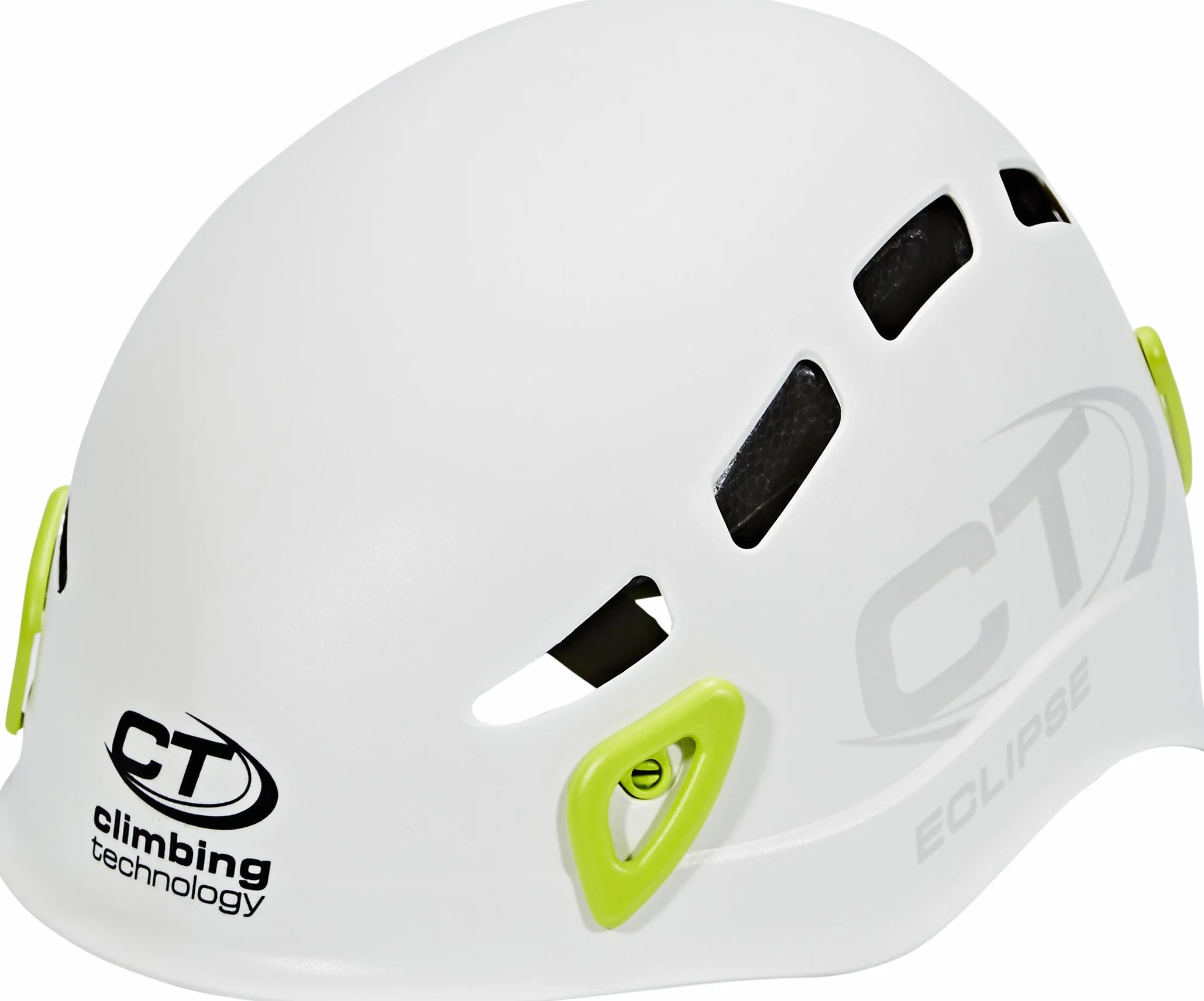 Climbing Technology Eclipse 6X95907AAF0CTST Casco, Blanco, Ajustable 48-56 cm