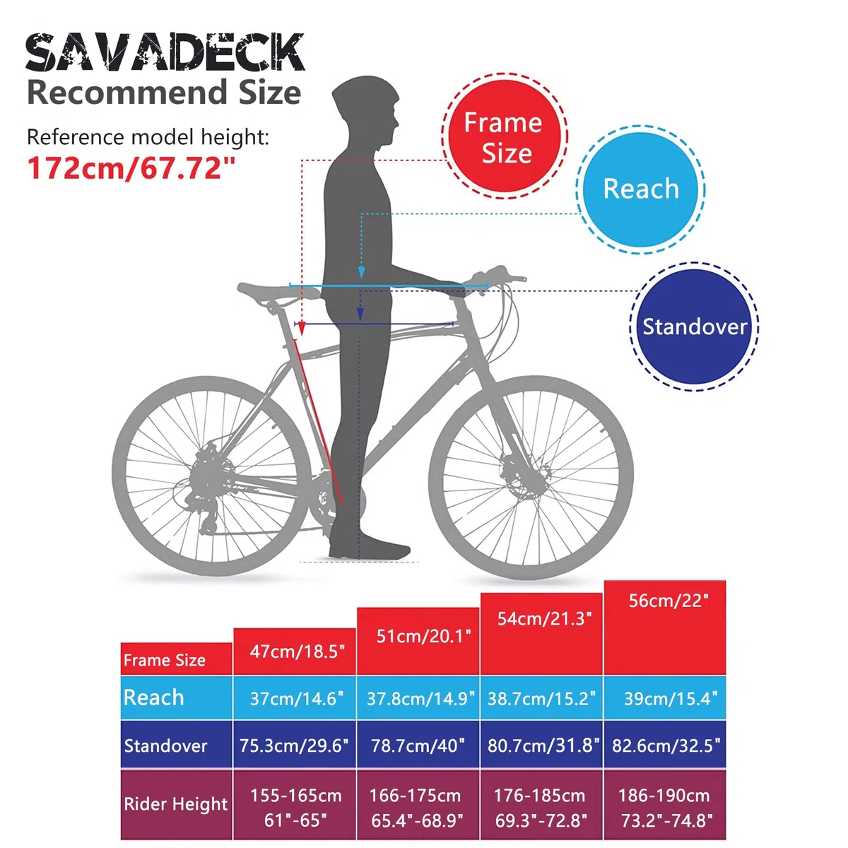 SAVADECK Bicicleta de Carretera de Carbono, Bicicleta de Carretera Warwinds3.0 700C de Fibra de Carbono con Shimano Sora 3000 18S, Neumáticos 25C y Freno Double V.