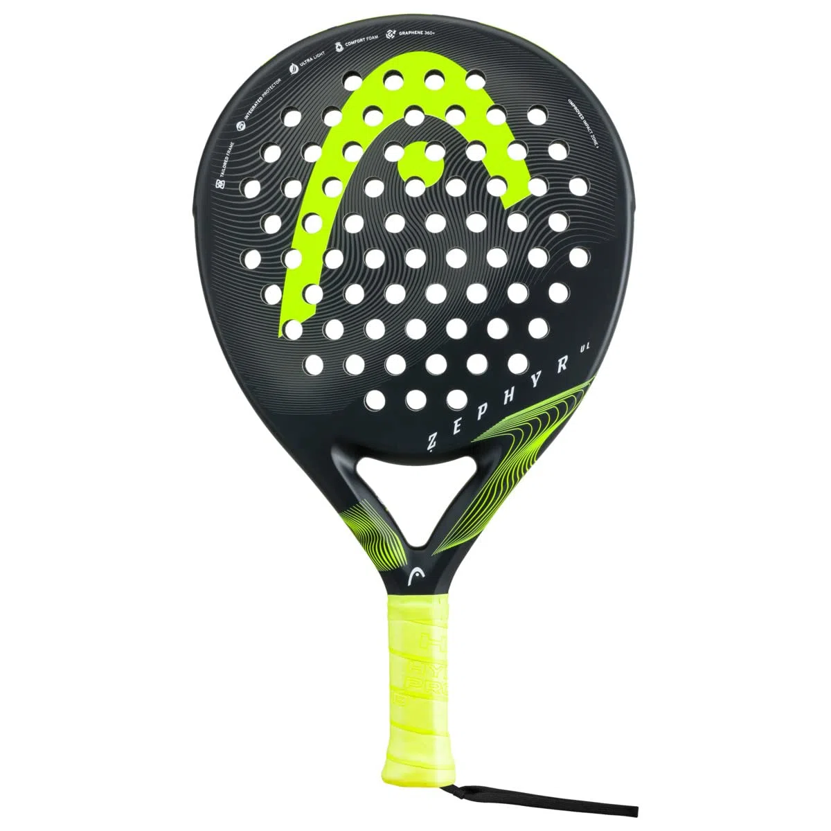 Head Graphene 360 Zephyr Padel/Pop Serie de paletas de Tenis (Zephyr, Pro, UL)